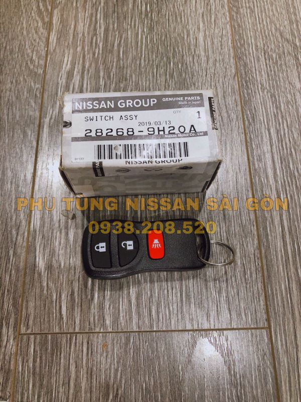 Chìa khóa điều khiển từ xa Livina 28268-9H20A