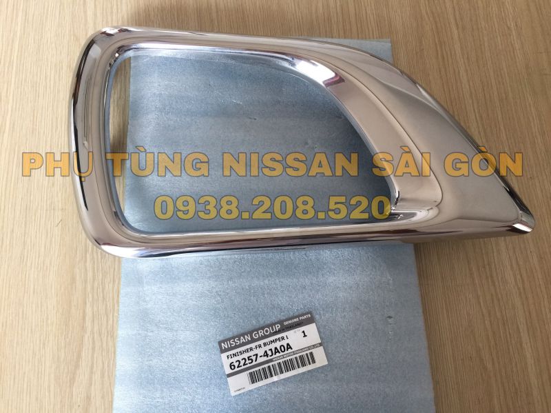 Viền xi đèn cản trước bên trái Navara 62257-4JA0A