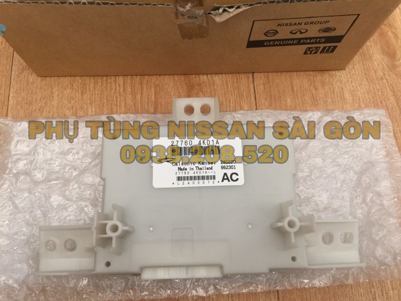 Hộp điều khiển điều hòa Navara 27760-4KD1A và 27760-4KD0A