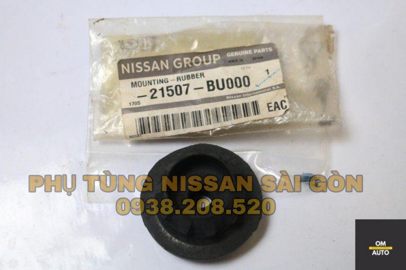 Cao su bắt két giải nhiệt turbo Navara, Qashqai, X-Trail 21507-BU000