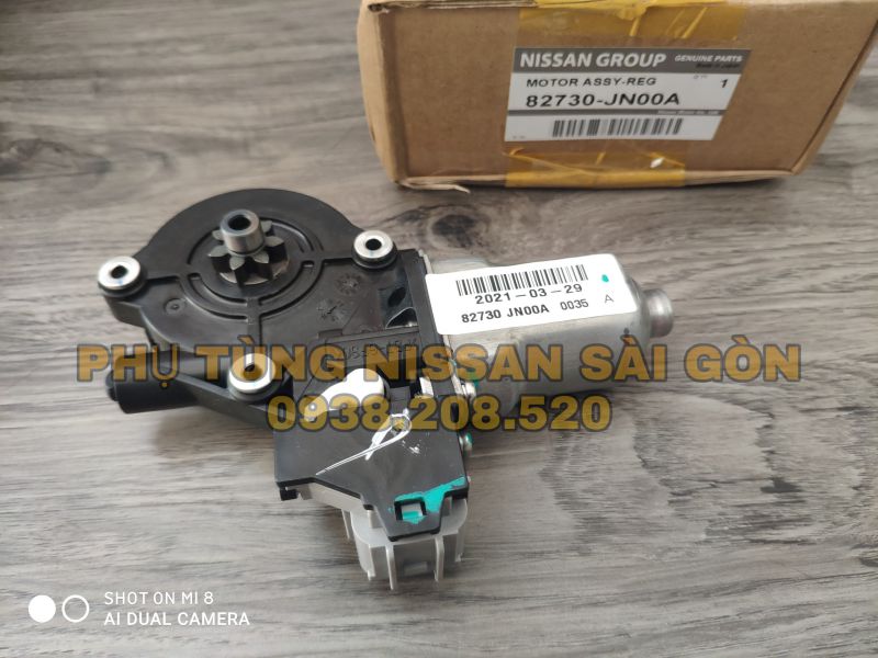 Motor nâng kính sau bên phải Teana (Đài Loan) 82730-JN00A