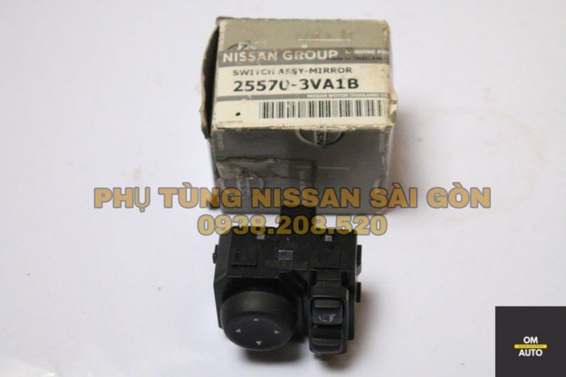 Công tắc điều chỉnh mặt gương X-Trail 25570-3VA1B
