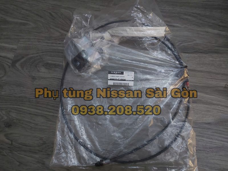 Tay bật nắp capo và thùng xăng Livina 65621-CJ000