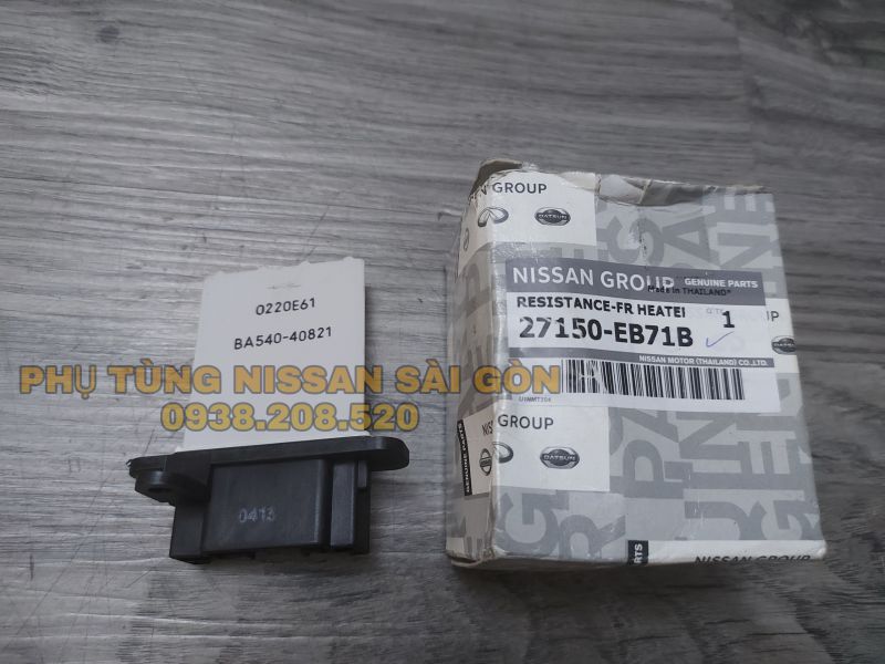 Điện trở quạt giàn lạnh Navara 27150-EB71B