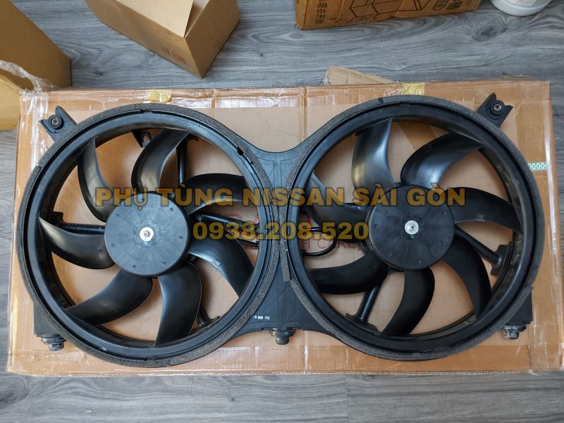 Cụm quạt két nước Infiniti (Hàng tốt) 21481-3JA0E