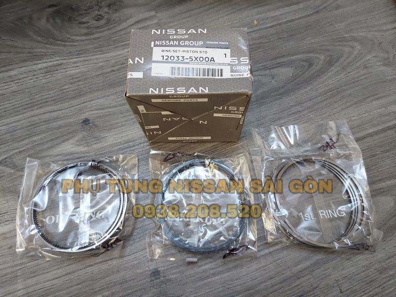 Bạc xéc măng STD Navara, Terra và Urvan 12033-5X00A và 12033-EB70A