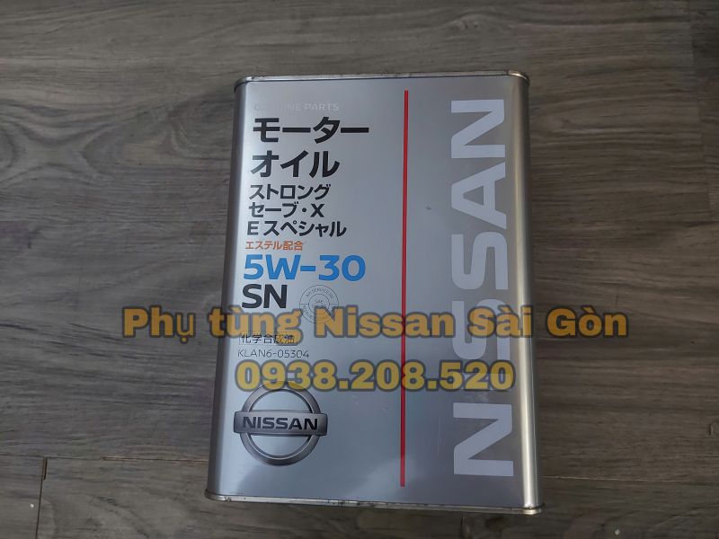 Nhớt động cơ Infiniti KLAN6-05304