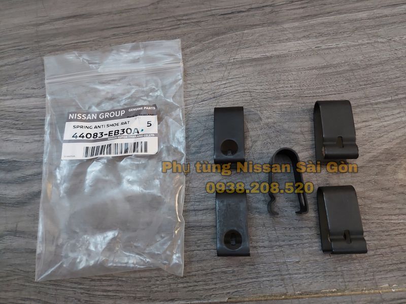 Lò xo hồi vị phanh sau Navara và Terra 44083-EB30A
