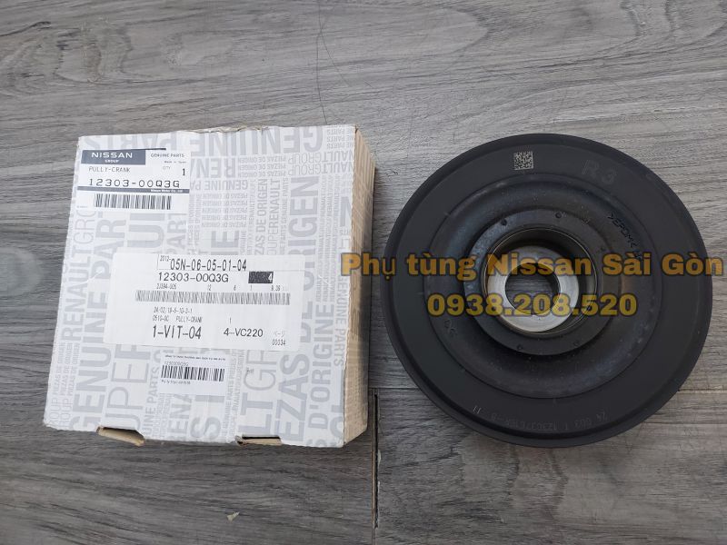 Pulley trục khuỷu Almera 12303-00Q3G