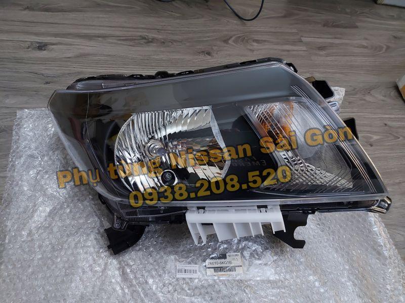 Đèn pha halogen bên phải Navara 26010-6KG1B