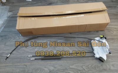 Cụm lốc khóa cửa trước bên trái X-Trail 80501-6FP0A và 80501-4CC0A