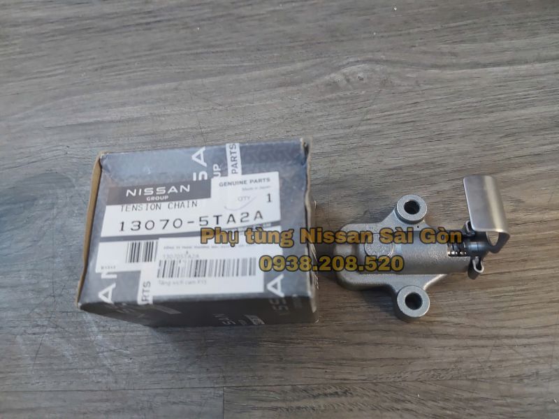 Tăng xích cam (Tăng sên cam) Tiida 1.8, Juke, Bluebird, Qashqai, Versa, Teana 2.0 (Đài Loan) và Livina 13070-EN200; 13070-EN20A; 13070-5TA0A và 130705TA2A