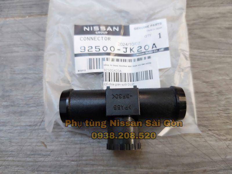 Co nối giàn sưởi bên trái Navara và Infiniti 92500-JK20A