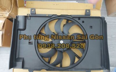 Cụm motor quạt két nước Juke (Hàng tốt) 21481-BA60B