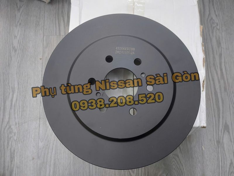 Trống phanh (Tăng bua) Navara (Hàng tốt) 43206-EB70B