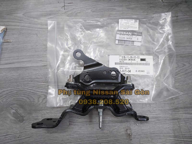 Cao su chân máy bên trái Infiniti 11220-3KA0A