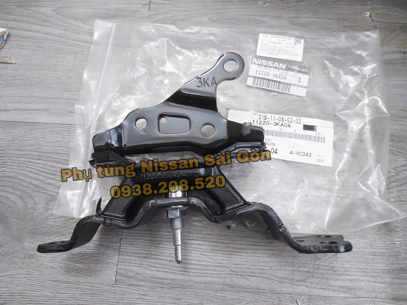 Cao su chân máy bên trái Infiniti 11220-3KA0A