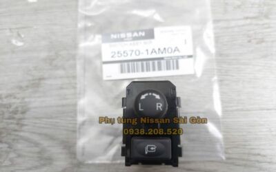Công tắc chỉnh mặt gương Navara, Terra, Quest, Teana (Đài Loan) và Murano 25570-1AM0A