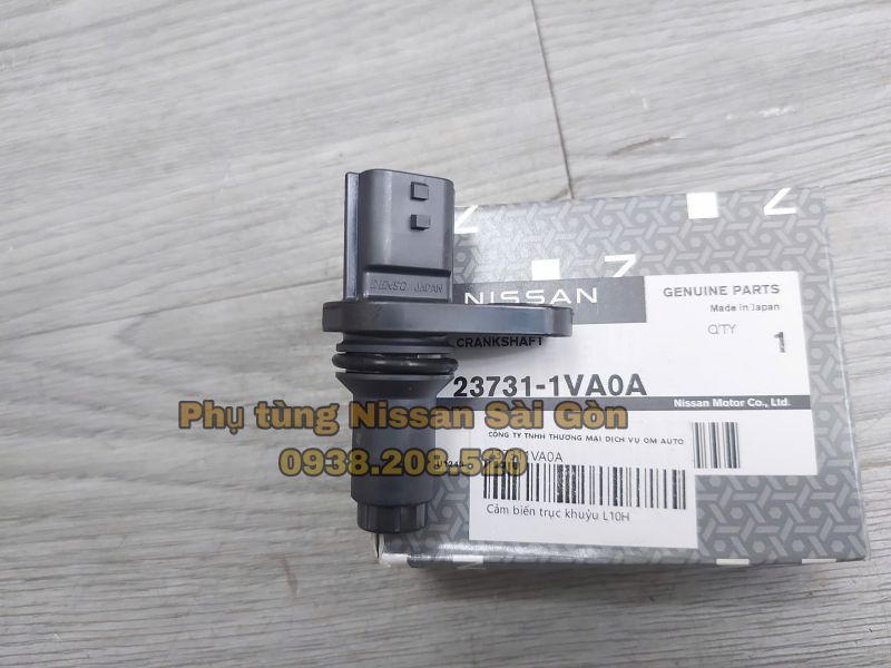 Cảm biến vị trí trục khuỷu (Cảm biến cốt máy) Livina, Tiida, Qashqai, Teana và X-Trail 23731-1VA0A
