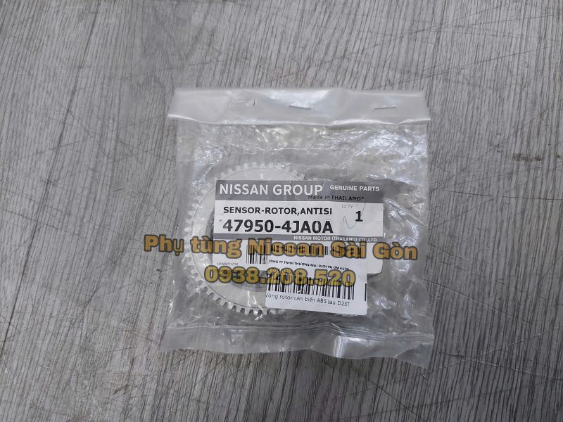 Vòng bánh răng cảm biến ABS sau Navara và Terra 47950-4JA0A