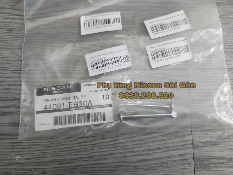 Chốt định vị phanh sau Navara và Terra 44081-EB30A