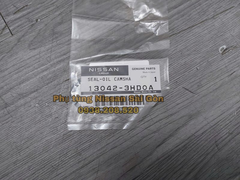 Phốt dầu trục cam Navara, Urvan, Juke, Terra, Teana (Đài Loan), Altima, Teana (Mỹ), Infiniti, X-Trail, 370Z và Murano 13042-3HD0A