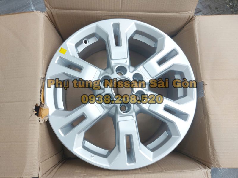 Mâm xe nhôm 17 inches Navara Pro4x 40300-6KG1A