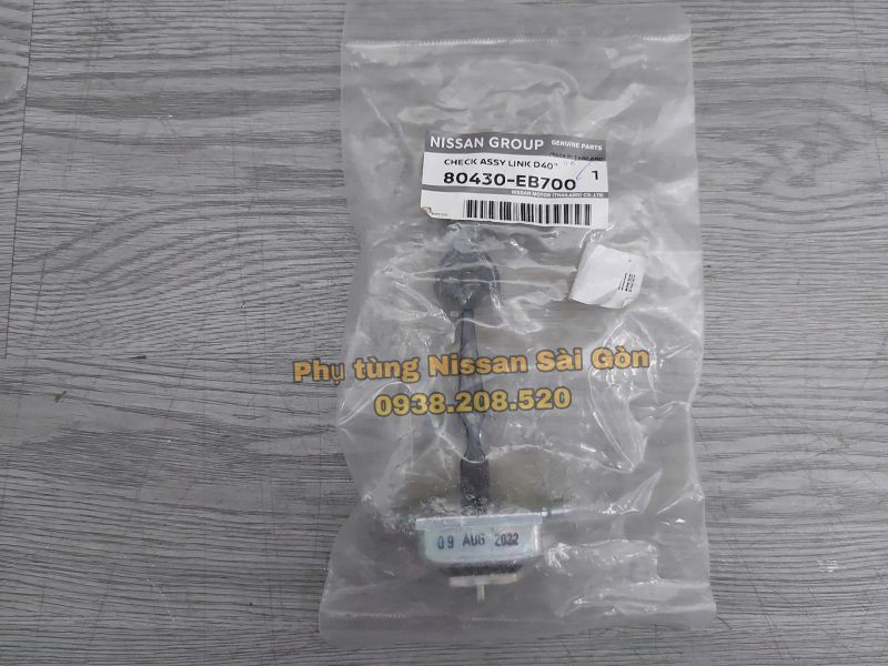 Thanh giới hạn cửa trước Navara 80430-EB700