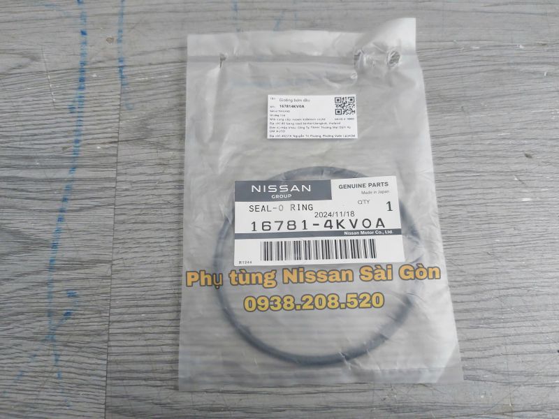 Cọng sin chỗ bơm chân không Navara và Urvan 16781-4KV0A