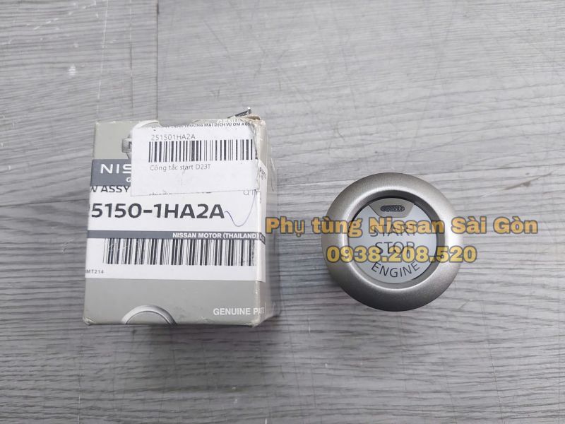 Công tắc khởi động Navara, Terra, Juke, Micra và Sunny 25150-1HA2A