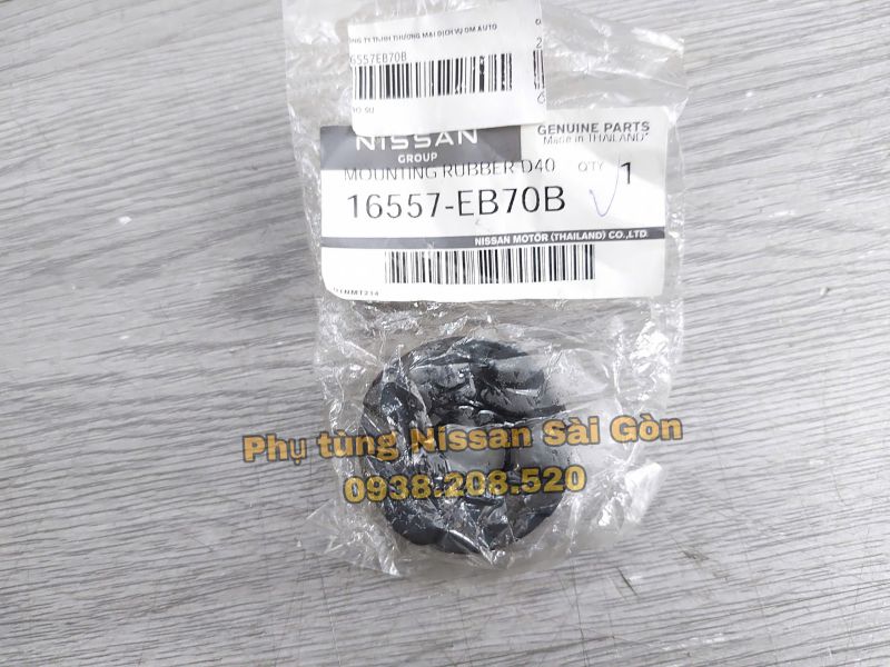 Cao su bắt nắp che động cơ Navara và Terra 16557-EB70B